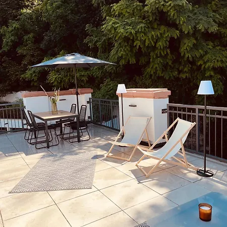 Traumwohnung Mit Grosser Dachterrasse * ゼーハイム・ユーゲンハイム